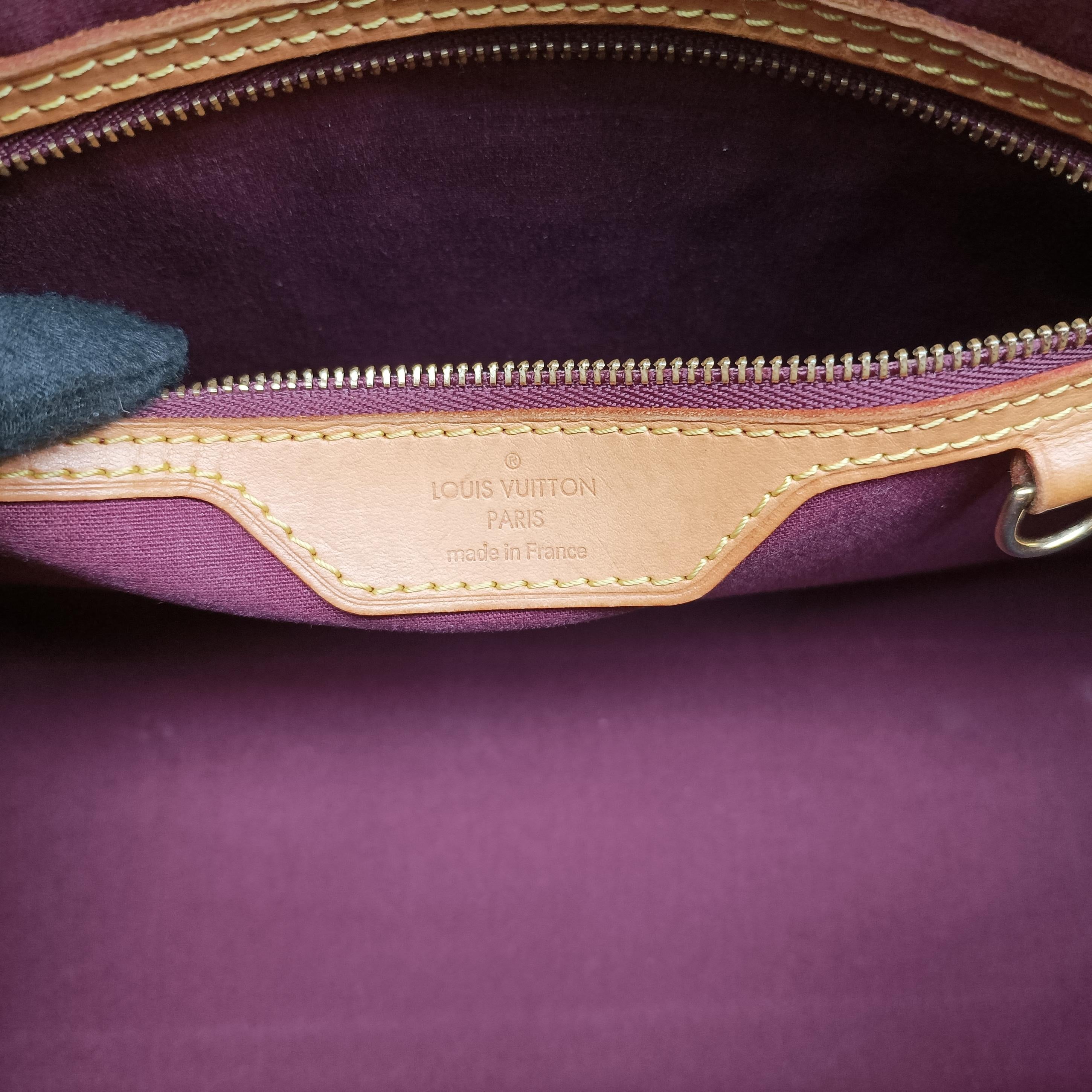 Secondhand Louis Vuitton Brea MM ROUGE FAUVISTE Vernis M91690 shoulderbag | stylenewstar