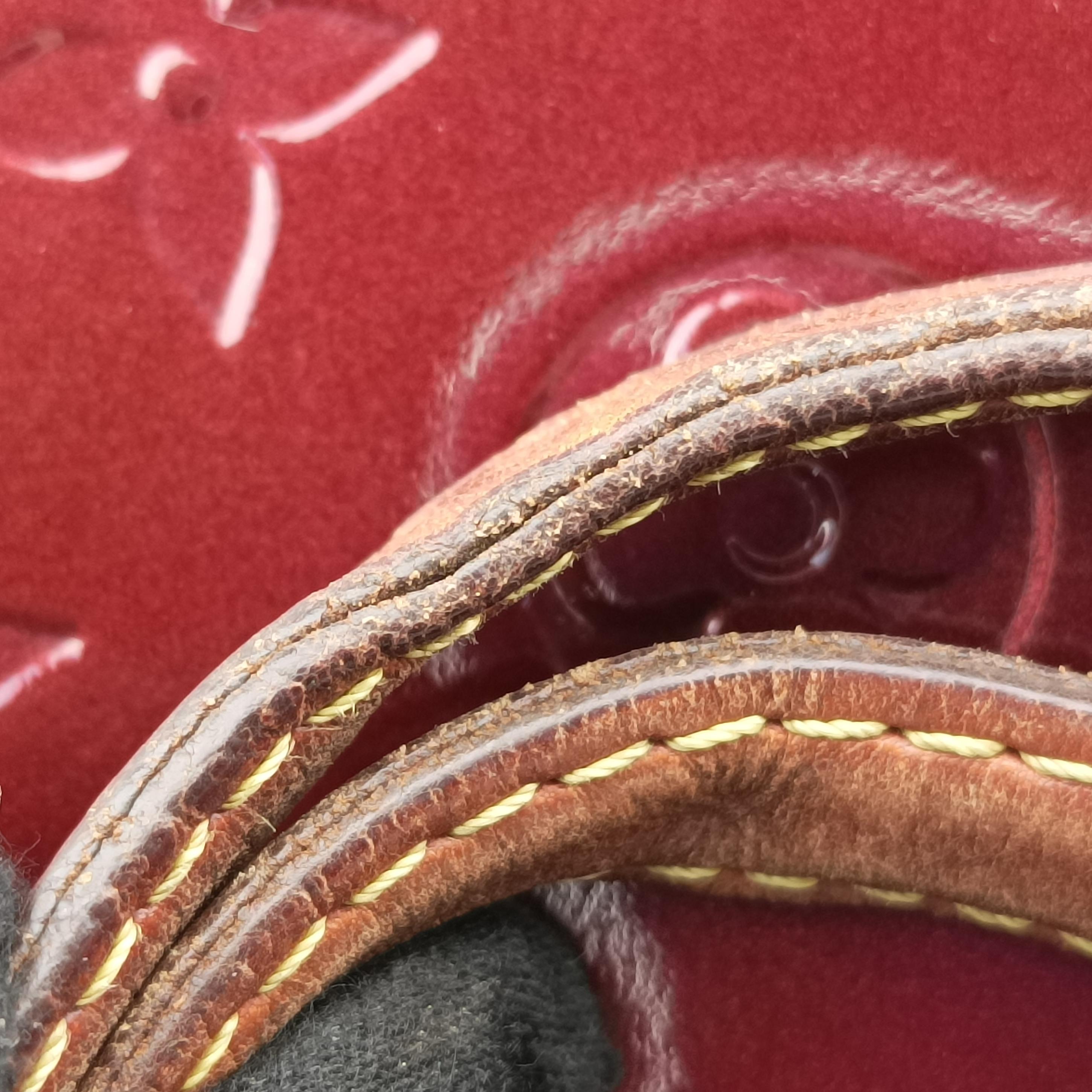 Secondhand Louis Vuitton Brea MM ROUGE FAUVISTE Vernis M91690 shoulderbag | stylenewstar