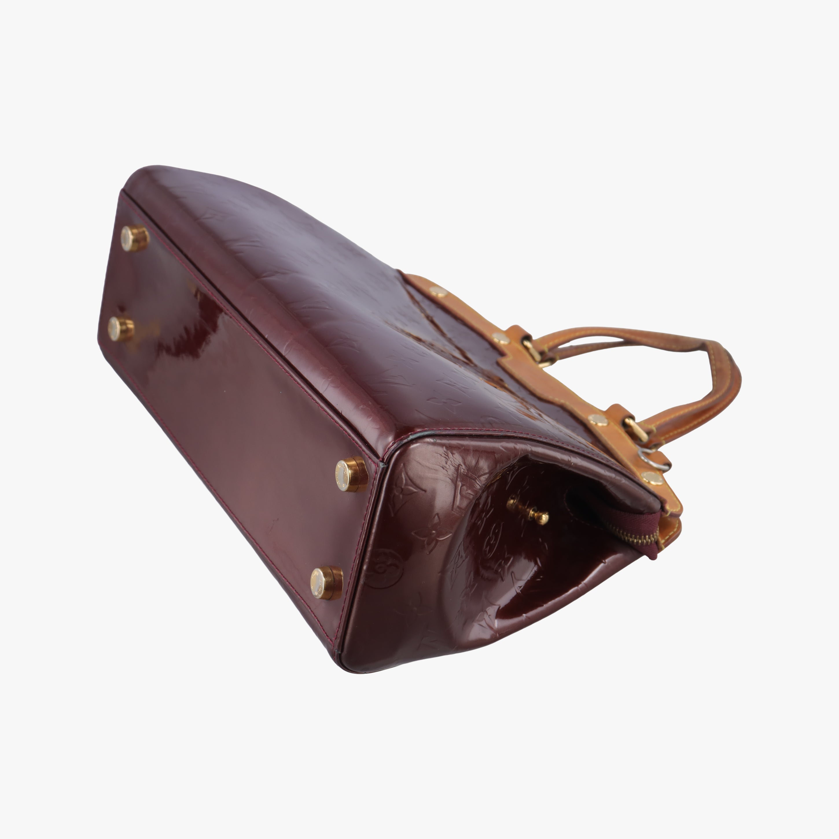 Secondhand Louis Vuitton Brea MM ROUGE FAUVISTE Vernis M91690 shoulderbag | stylenewstar