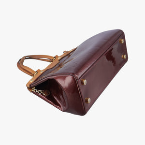 Secondhand Louis Vuitton Brea MM ROUGE FAUVISTE Vernis M91690 shoulderbag | stylenewstar