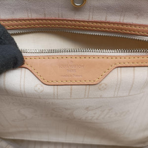 Secondhand Louis Vuitton NEVERFULL MM AZUR Damier Canvas N51107 handbag | stylenewstar