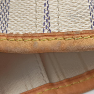 Secondhand Louis Vuitton NEVERFULL MM AZUR Damier Canvas N51107 handbag | stylenewstar