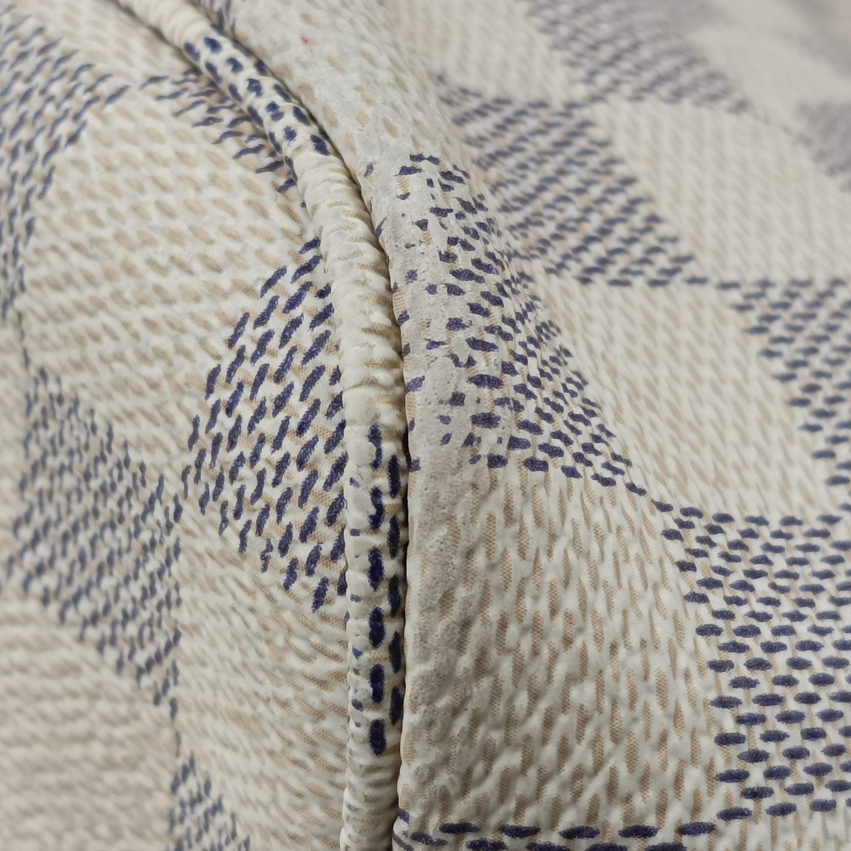 Secondhand Louis Vuitton NEVERFULL MM AZUR Damier Canvas N51107 handbag | stylenewstar