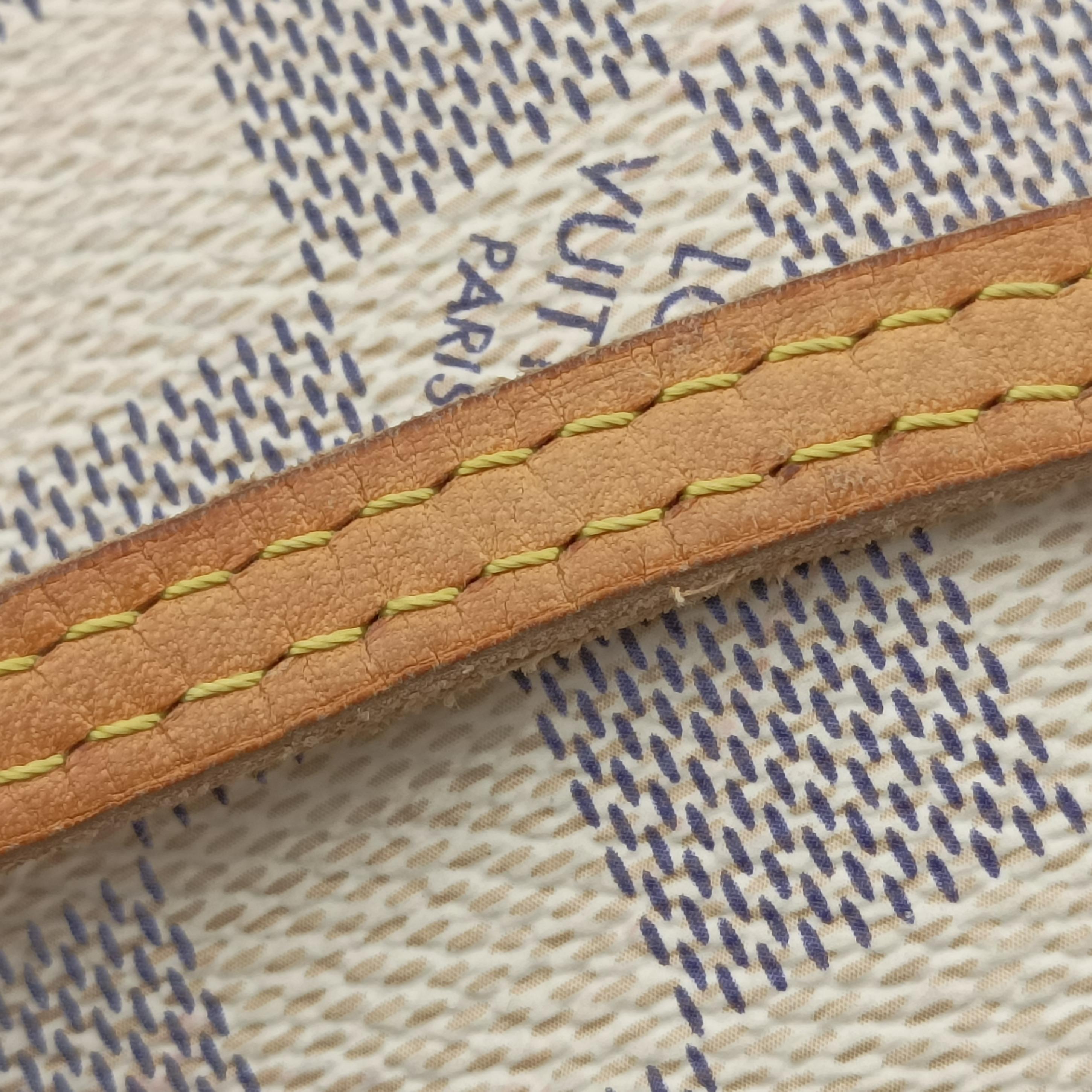 Secondhand Louis Vuitton NEVERFULL MM AZUR Damier Canvas N51107 handbag | stylenewstar