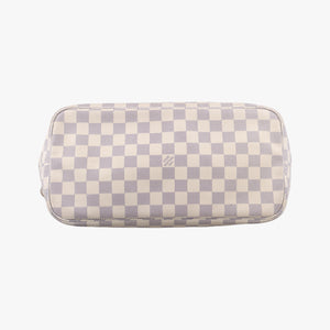 Secondhand Louis Vuitton NEVERFULL MM AZUR Damier Canvas N51107 handbag | stylenewstar