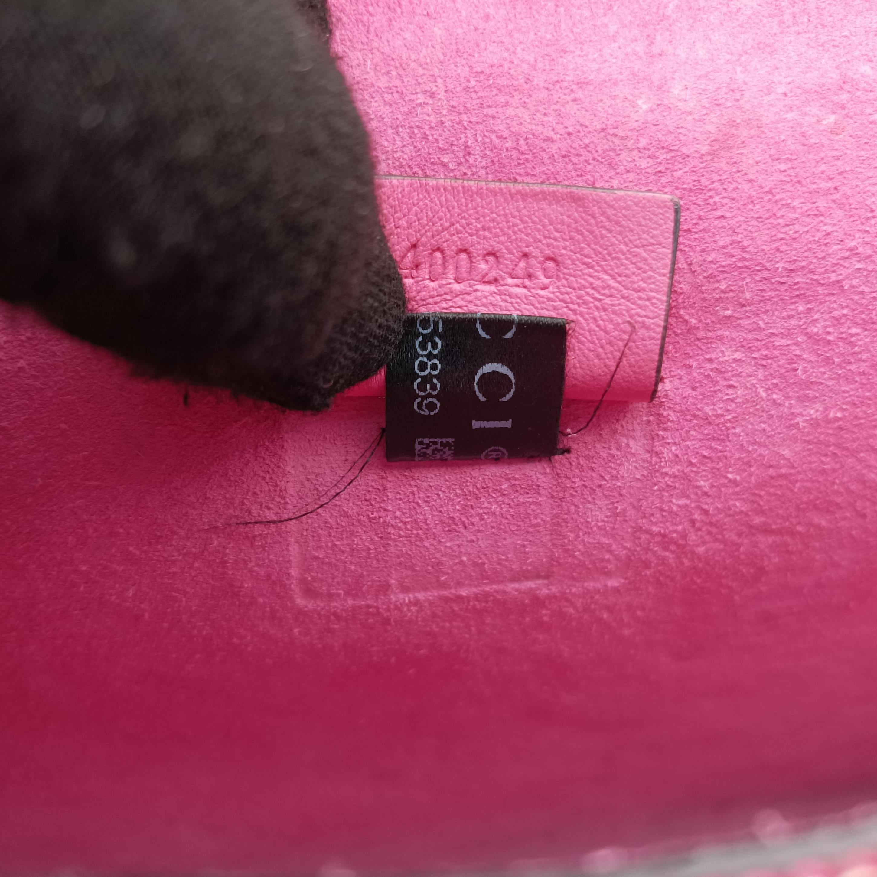 Pre-owned Gucci Dionysus Brown×pink PVC coated canvas 400249 shoulderbag | stylenewstar