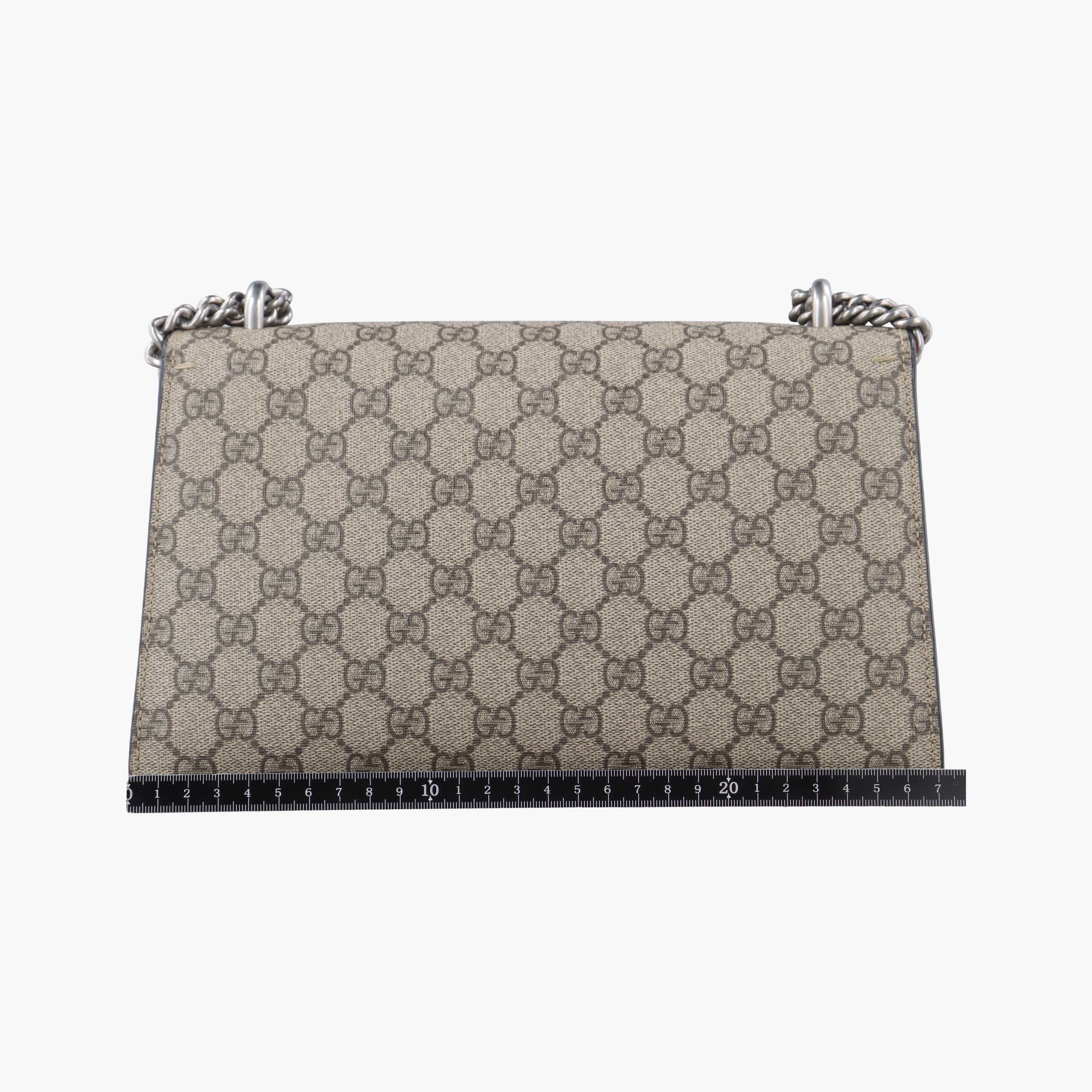 Pre-owned Gucci Dionysus Brown×pink PVC coated canvas 400249 shoulderbag | stylenewstar