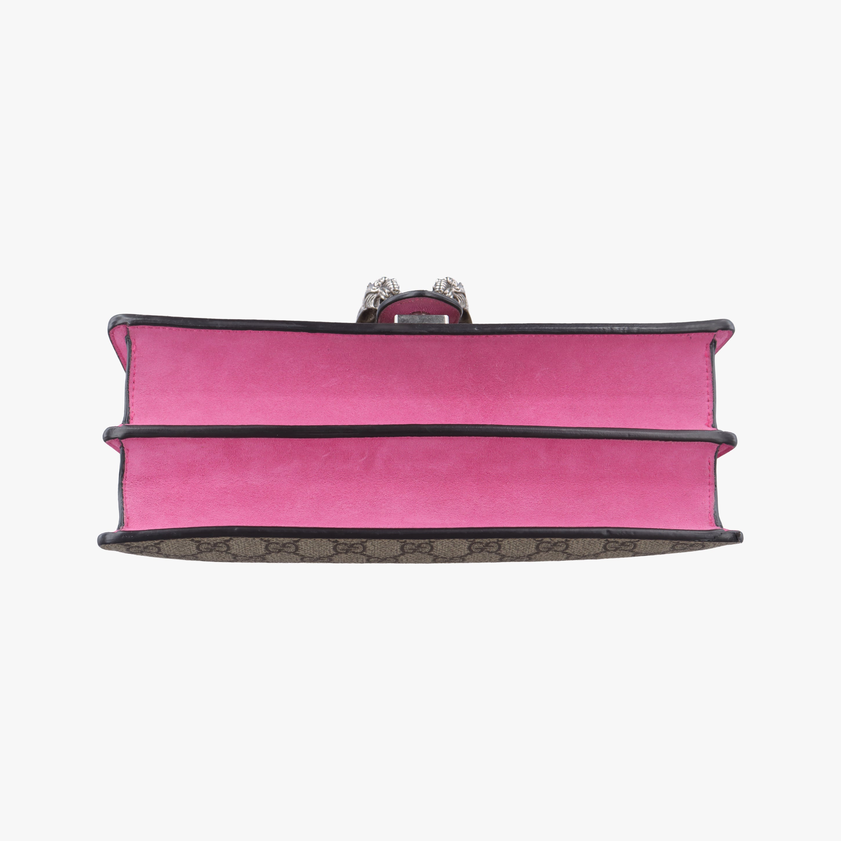 Pre-owned Gucci Dionysus Brown×pink PVC coated canvas 400249 shoulderbag | stylenewstar