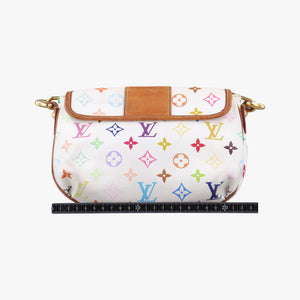 Pre-owned Louis Vuitton Patty white Monogram Multicolor M40305 handbag | stylenewstar