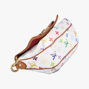 Pre-owned Louis Vuitton Patty white Monogram Multicolor M40305 handbag | stylenewstar