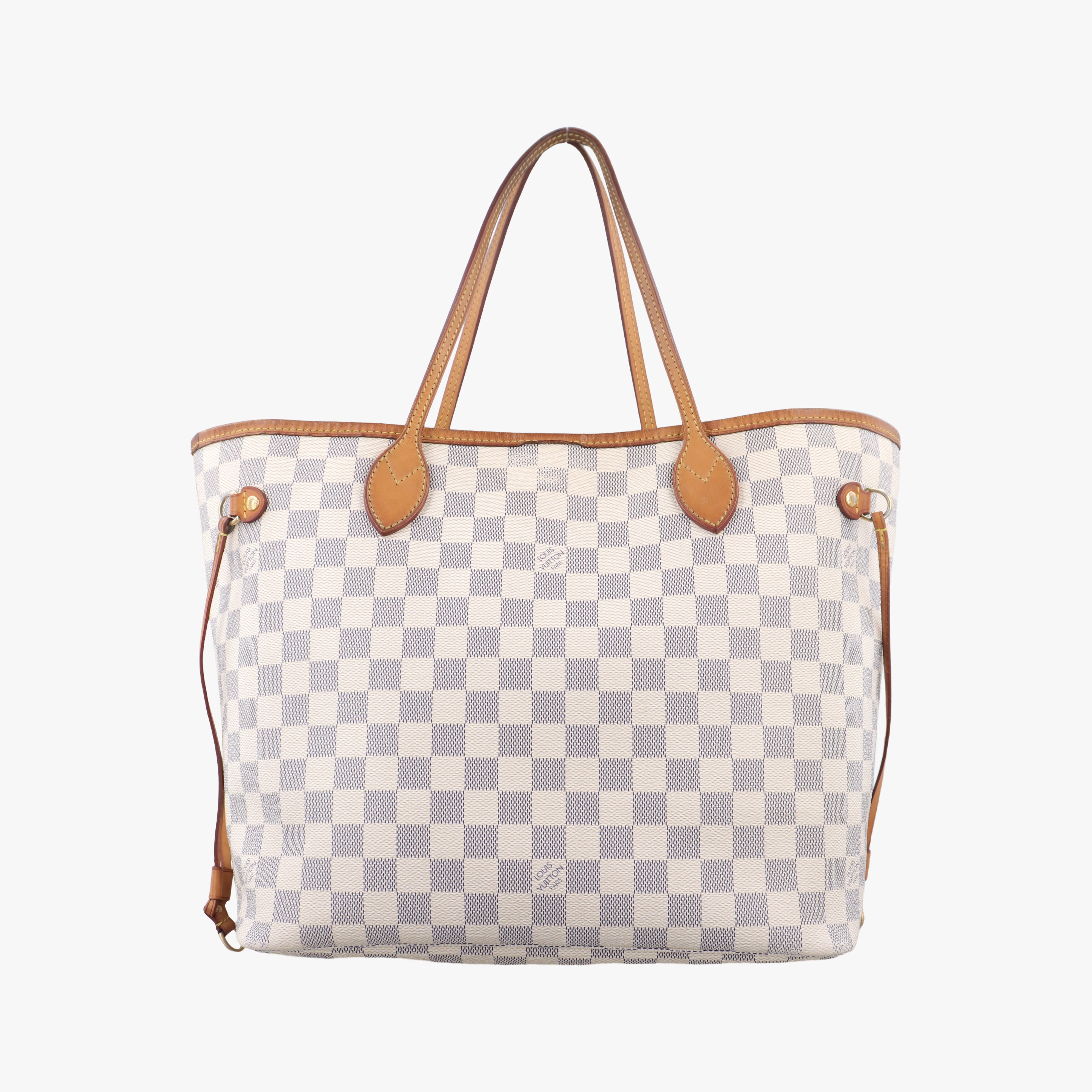 Vintage Louis Vuitton NEVERFULL MM AZUR Damier Canvas N51107 shoulderbag | stylenewstar