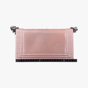 Secondhand Chanel BOY CHANEL Pink Patent A67018 shoulderbag | stylenewstar