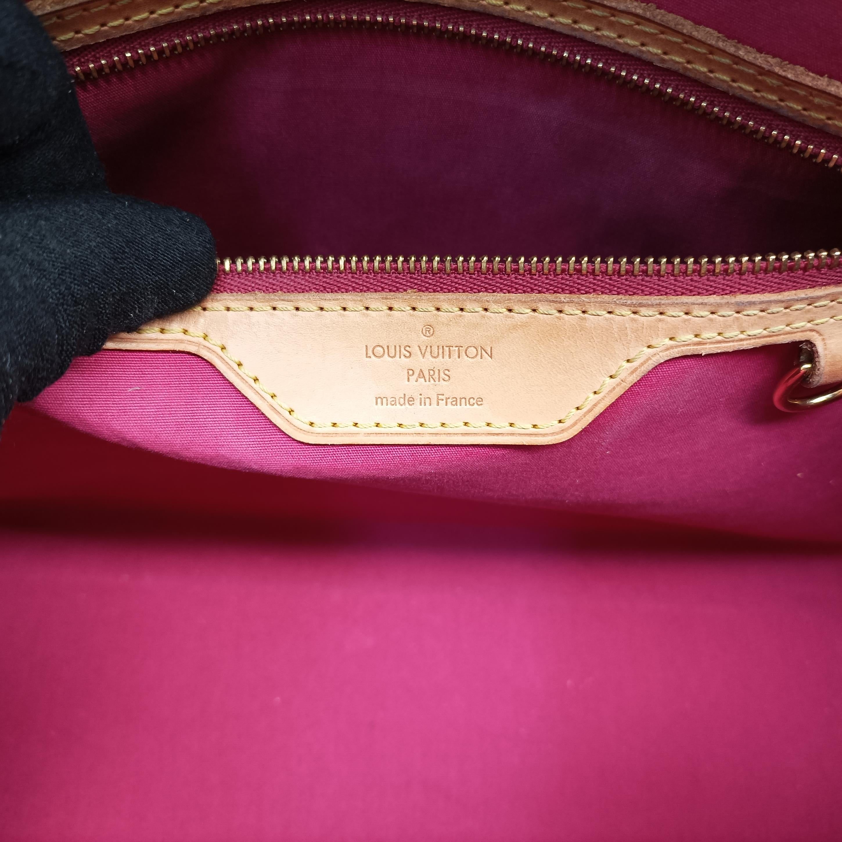 Vintage Louis Vuitton Brea MM ROSE INDIEN Vernis M91798 shoulderbag | stylenewstar