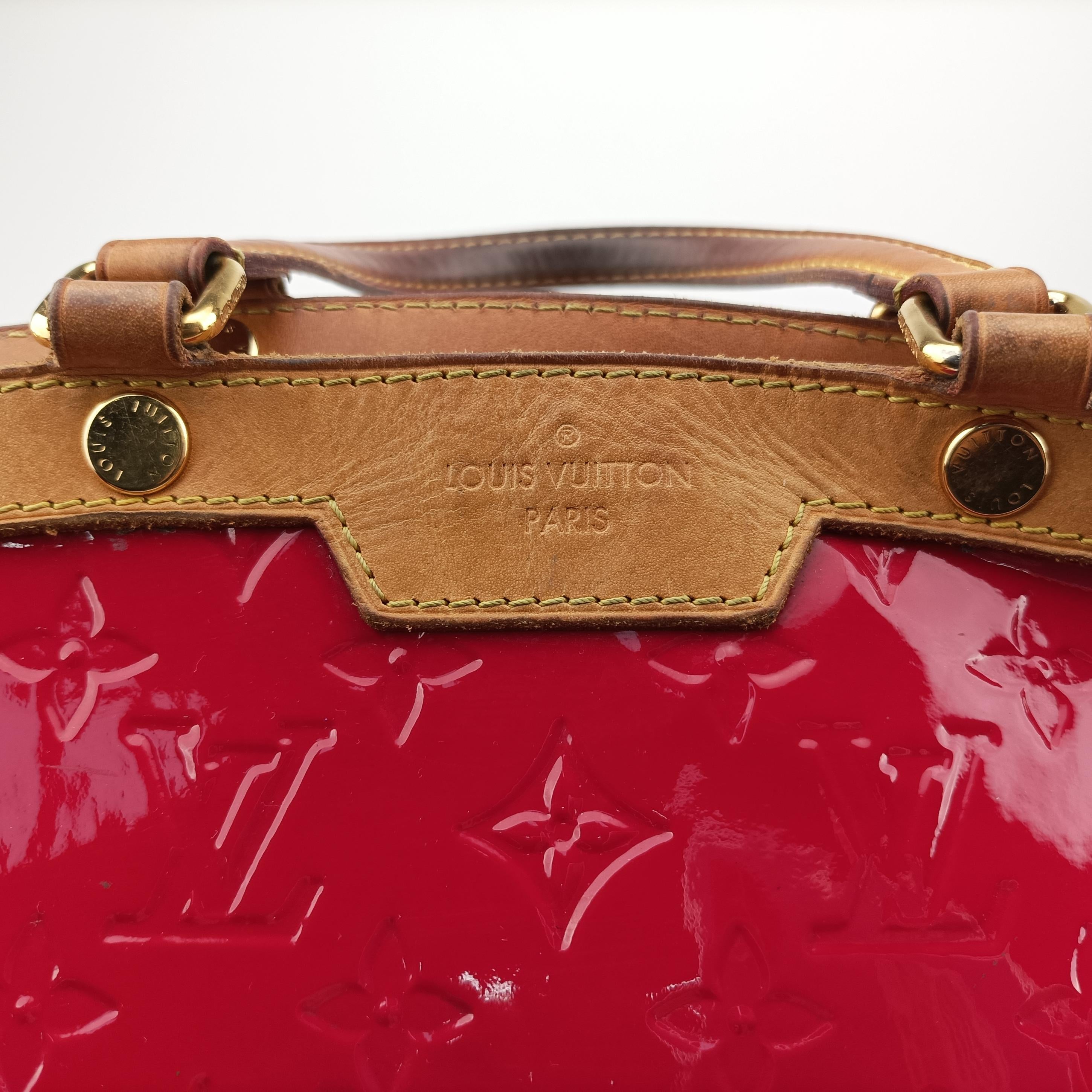 Vintage Louis Vuitton Brea MM ROSE INDIEN Vernis M91798 shoulderbag | stylenewstar