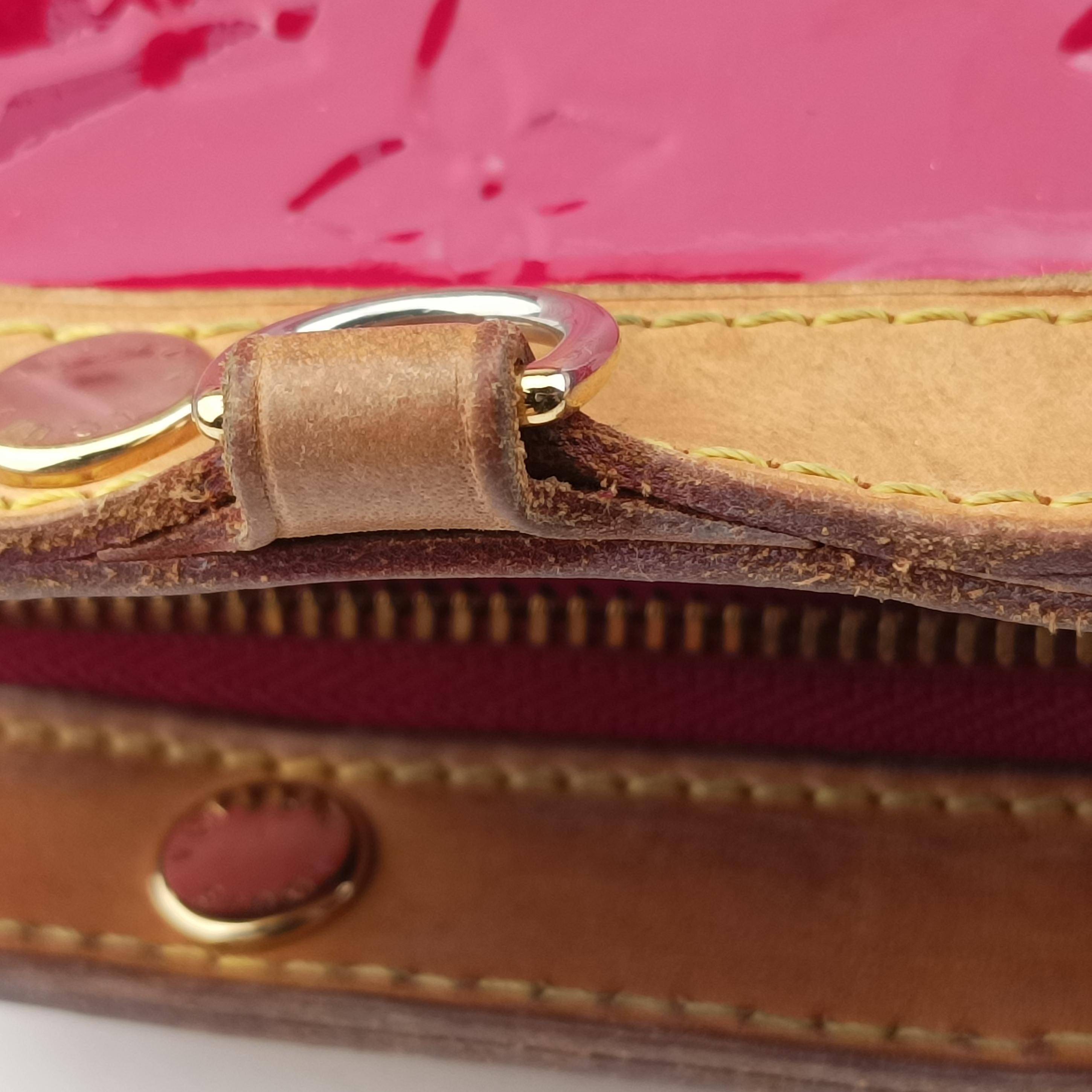 Vintage Louis Vuitton Brea MM ROSE INDIEN Vernis M91798 shoulderbag | stylenewstar