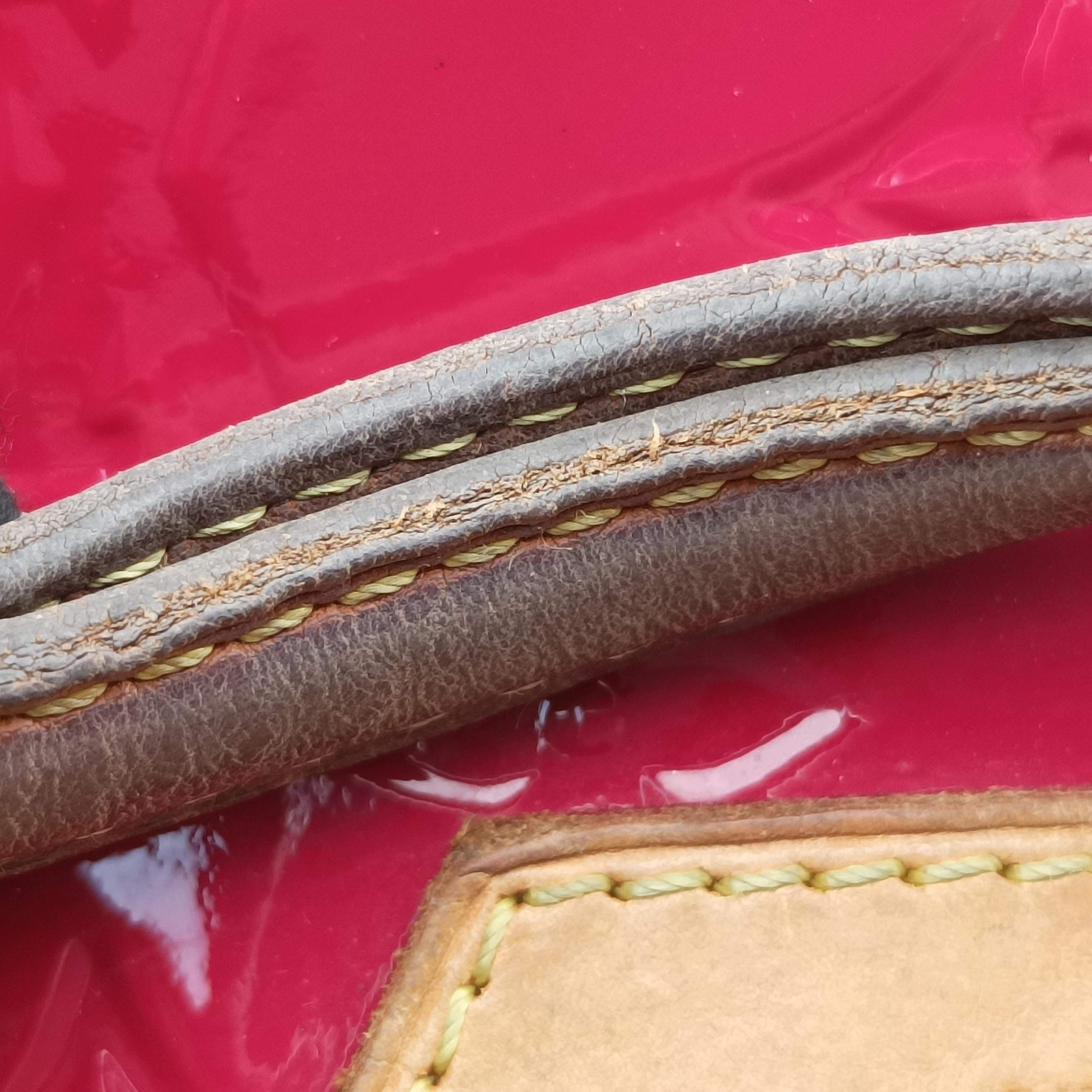 Vintage Louis Vuitton Brea MM ROSE INDIEN Vernis M91798 shoulderbag | stylenewstar