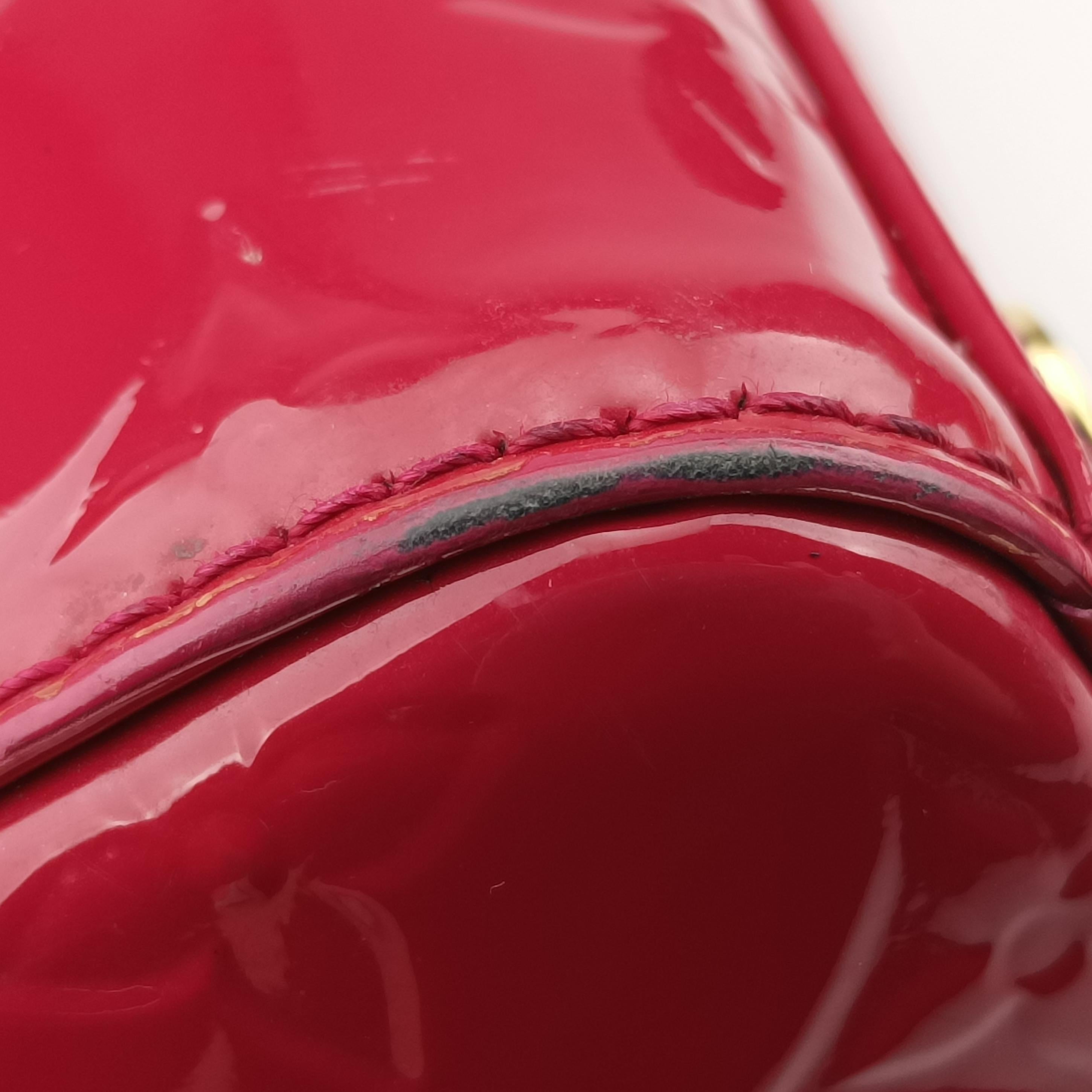 Vintage Louis Vuitton Brea MM ROSE INDIEN Vernis M91798 shoulderbag | stylenewstar