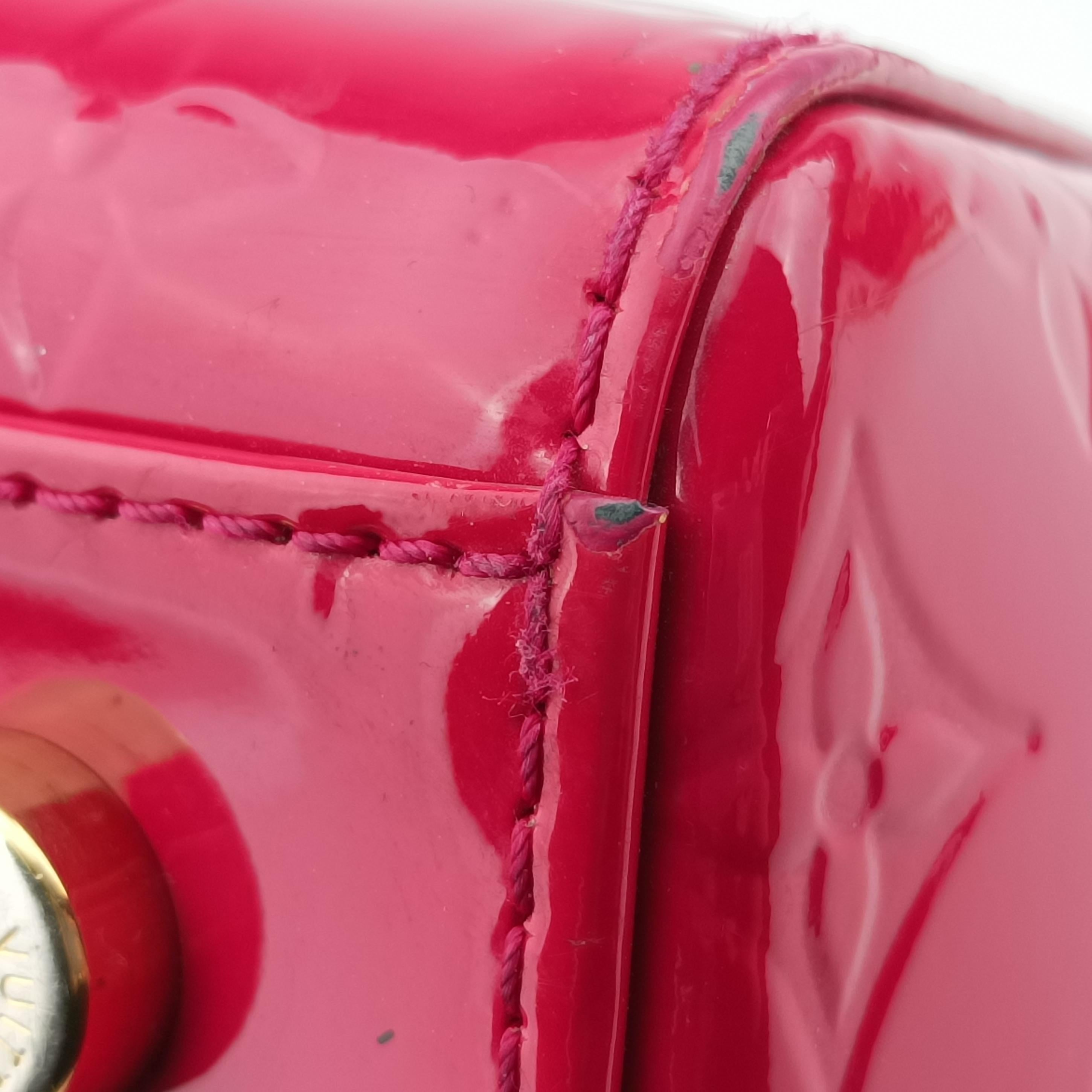 Vintage Louis Vuitton Brea MM ROSE INDIEN Vernis M91798 shoulderbag | stylenewstar