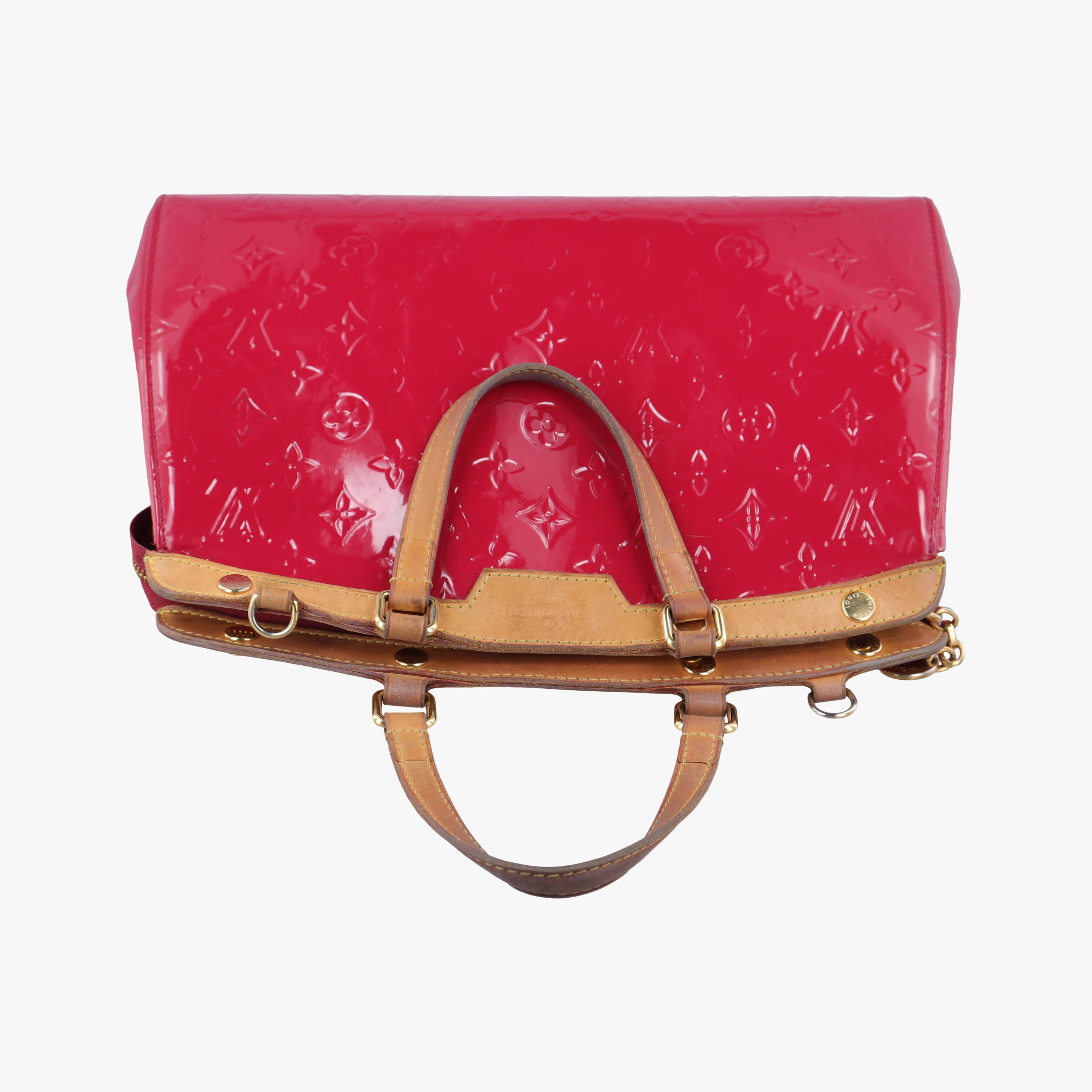 Vintage Louis Vuitton Brea MM ROSE INDIEN Vernis M91798 shoulderbag | stylenewstar