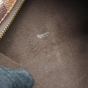 Pre-owned Louis Vuitton Damier Portobello PM Ebene Damier PVC coated canvas leather N41184 handbag | stylenewstar