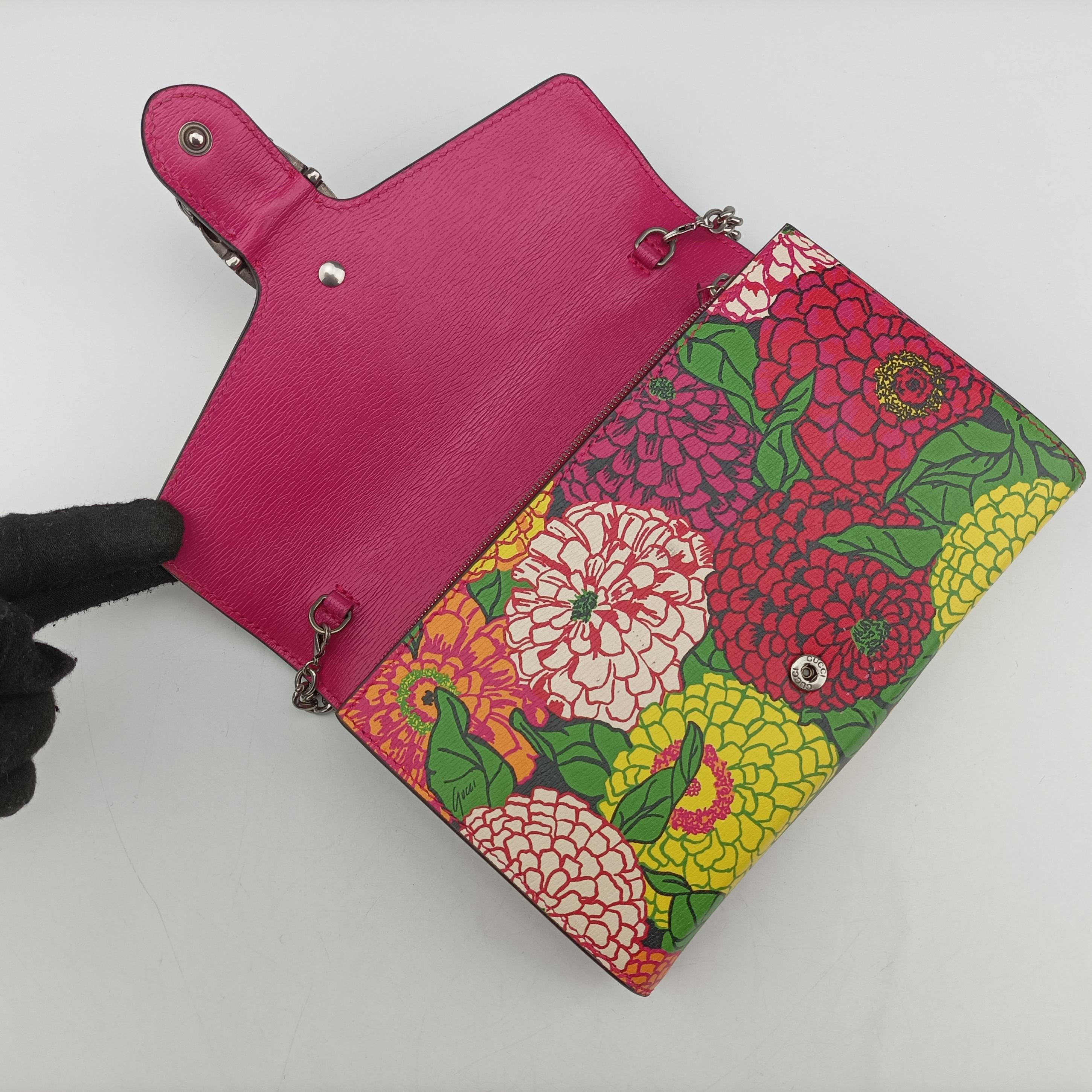 Pre-owned Gucci Dionysus Multicolour Leather 401231 shoulderbag | stylenewstar