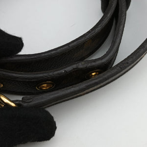 Pre-owned Louis Vuitton PALLAS brown×CERISE Monogram Canvas×calf leather M41175 shoulderbag | stylenewstar