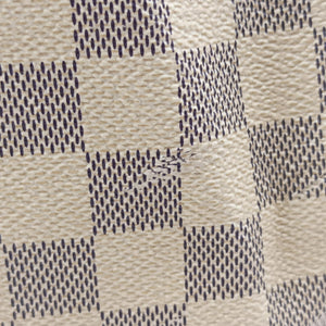 Pre-owned Louis Vuitton Keepall Bandouliere 55 Azur Damier Canvas N41429 handbag | stylenewstar