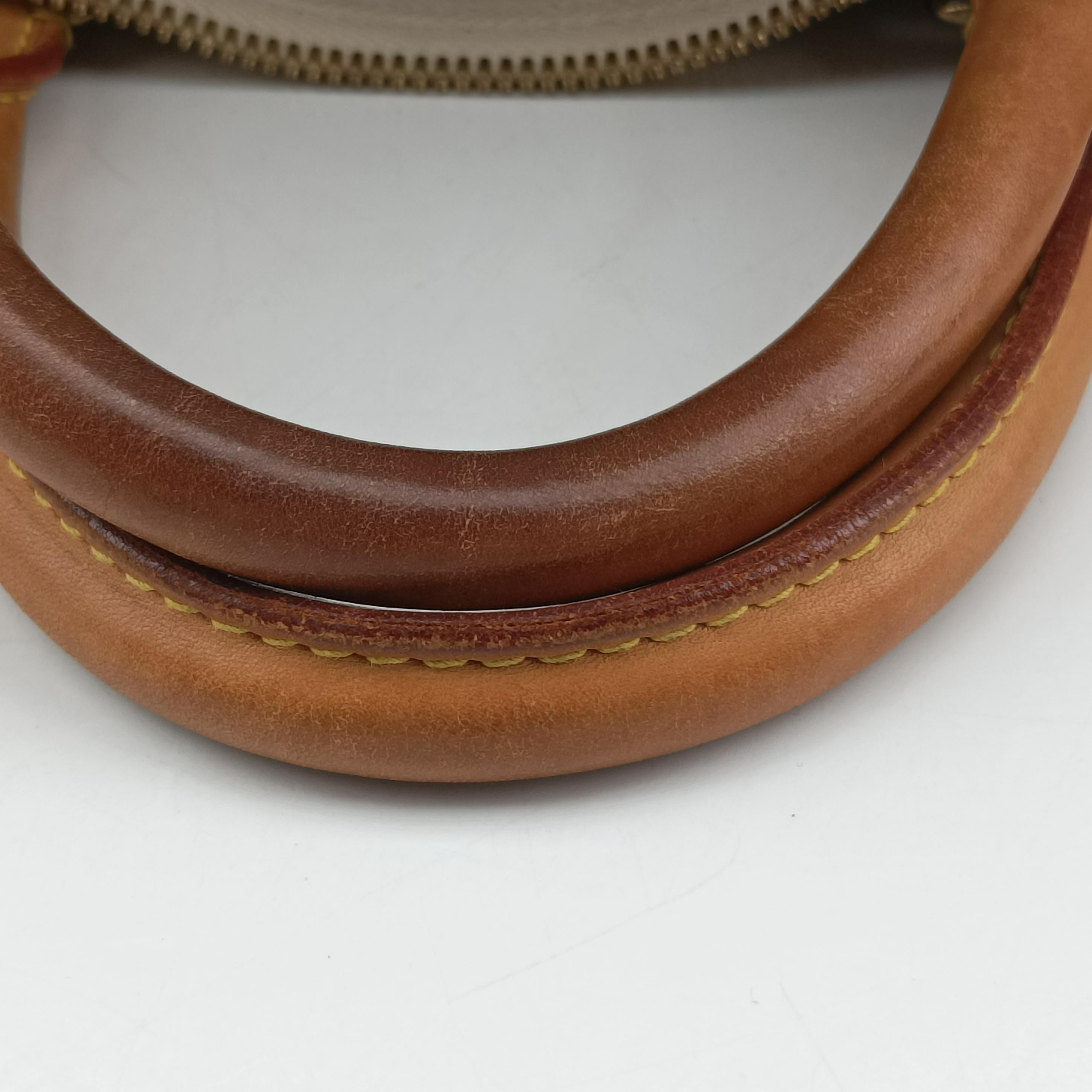 Pre-owned Louis Vuitton Keepall Bandouliere 55 Azur Damier Canvas N41429 handbag | stylenewstar