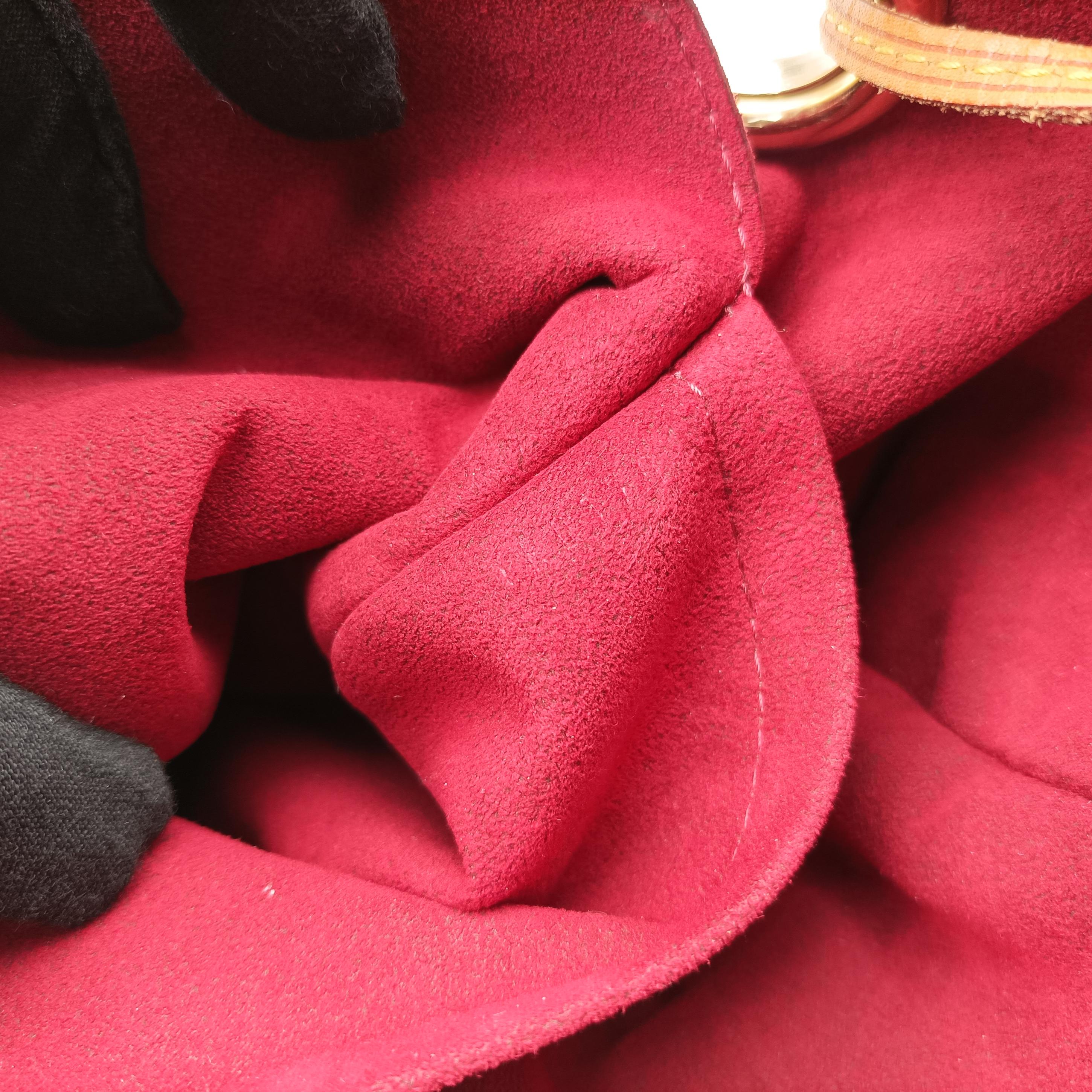 Pre-owned Louis Vuitton URSULA White Monogram Multicolor M40123 handbag | stylenewstar