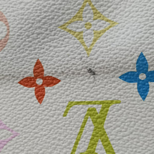 Pre-owned Louis Vuitton URSULA White Monogram Multicolor M40123 handbag | stylenewstar