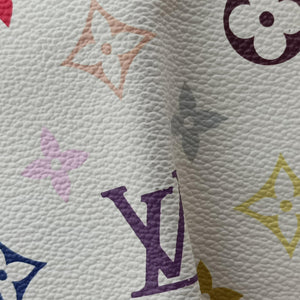 Pre-owned Louis Vuitton URSULA White Monogram Multicolor M40123 handbag | stylenewstar