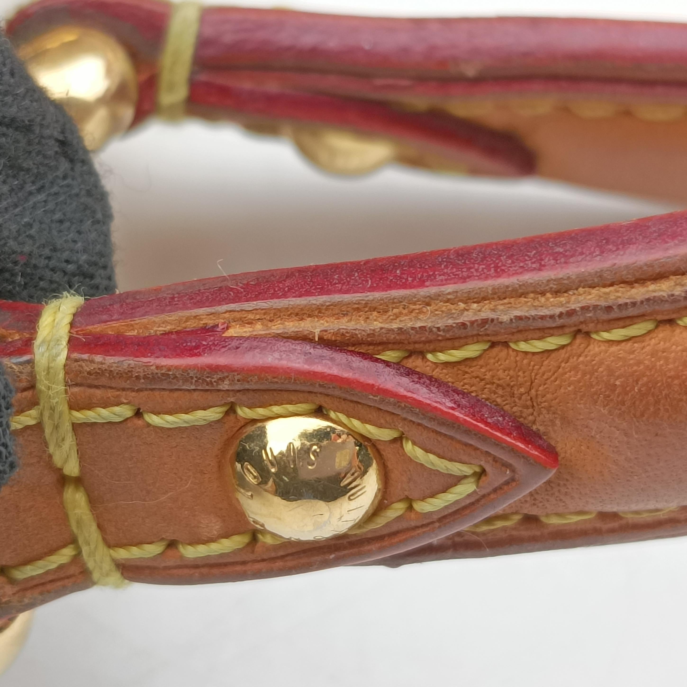 Pre-owned Louis Vuitton URSULA White Monogram Multicolor M40123 handbag | stylenewstar