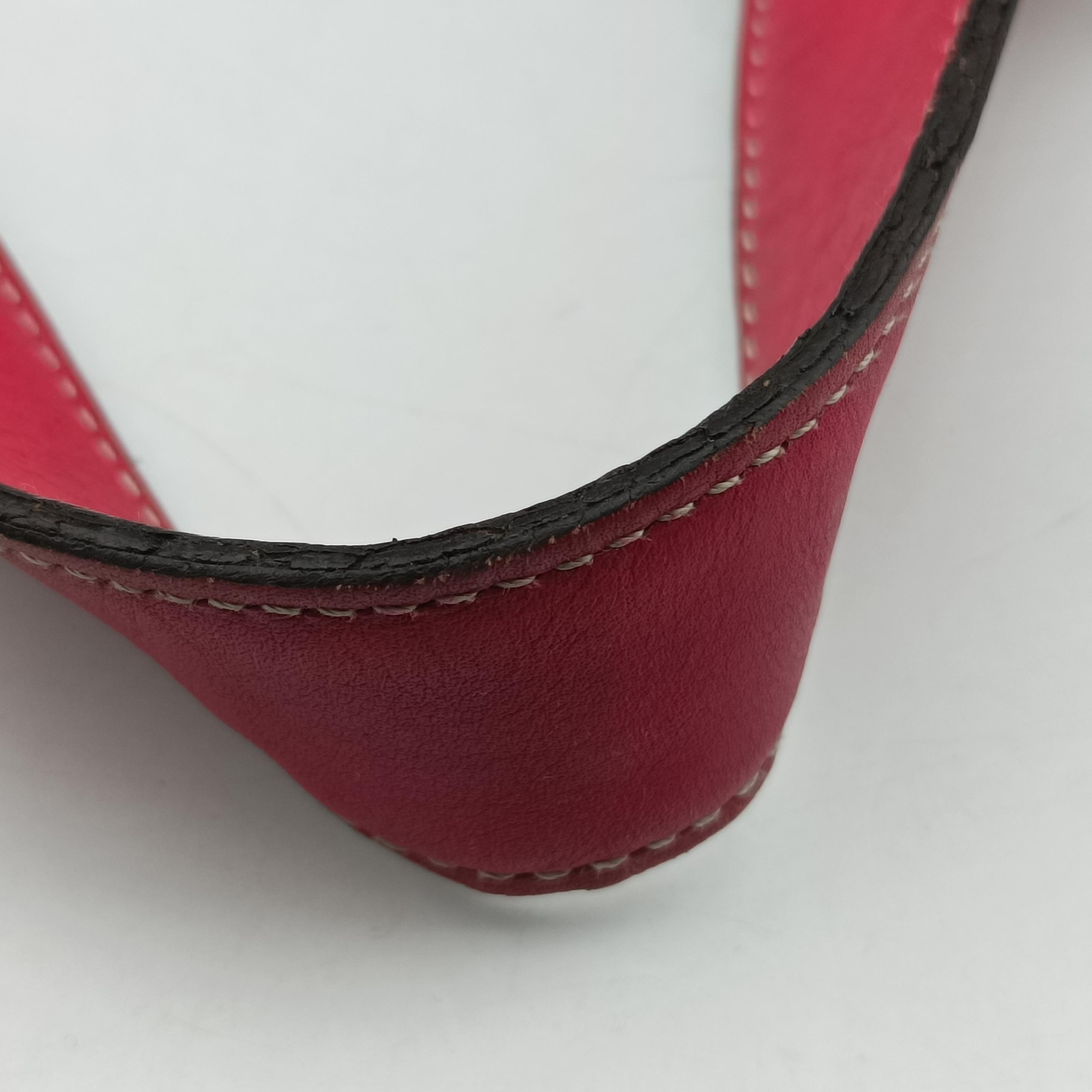 Pre-owned Gucci New Jackie Rose Leather 120888 shoulderbag | stylenewstar