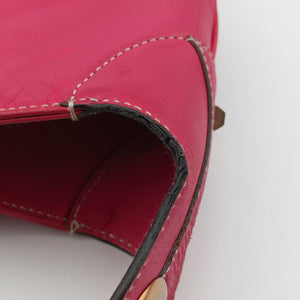 Pre-owned Gucci New Jackie Rose Leather 120888 shoulderbag | stylenewstar