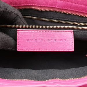 Secondhand Balenciaga Classic City Pink leather  shoulderbag | stylenewstar