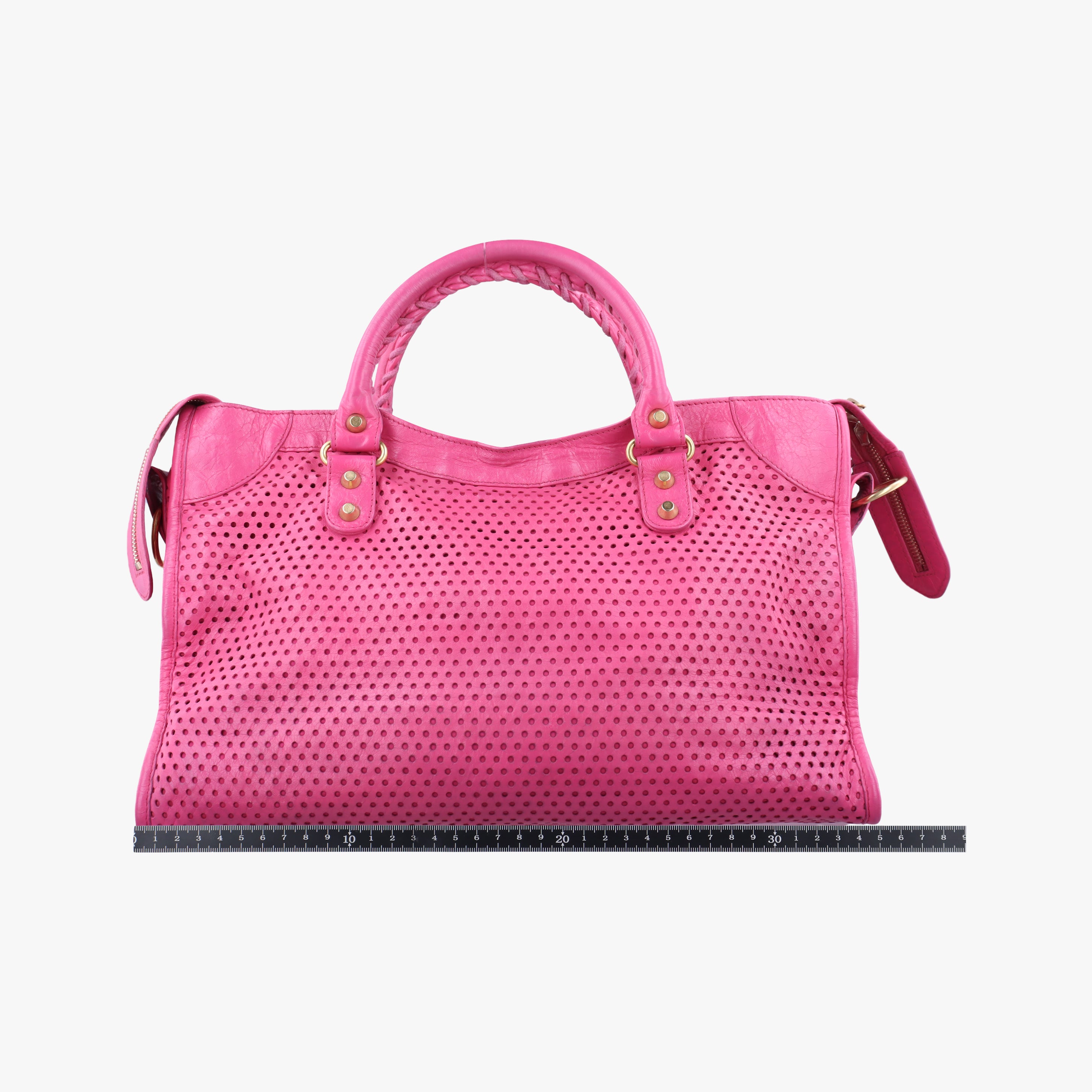 Secondhand Balenciaga Classic City Pink leather  shoulderbag | stylenewstar