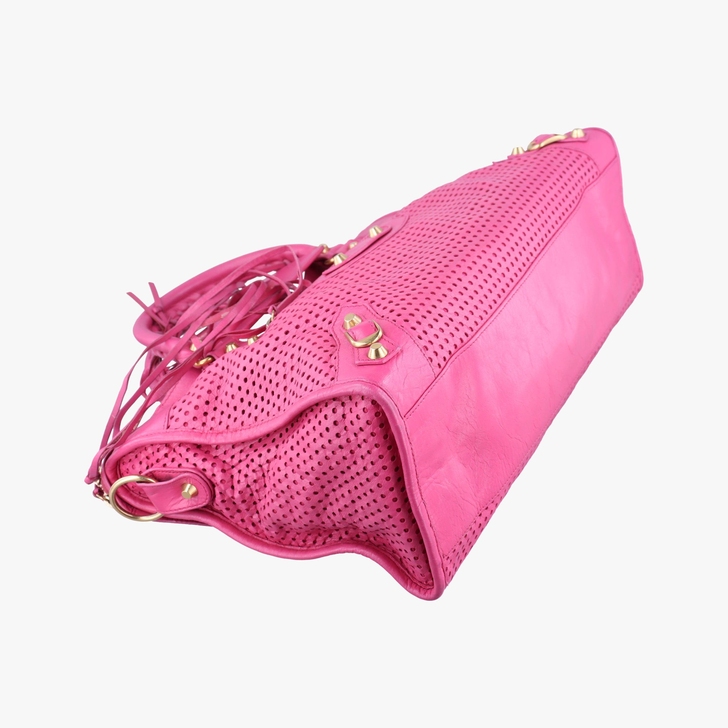 Secondhand Balenciaga Classic City Pink leather  shoulderbag | stylenewstar