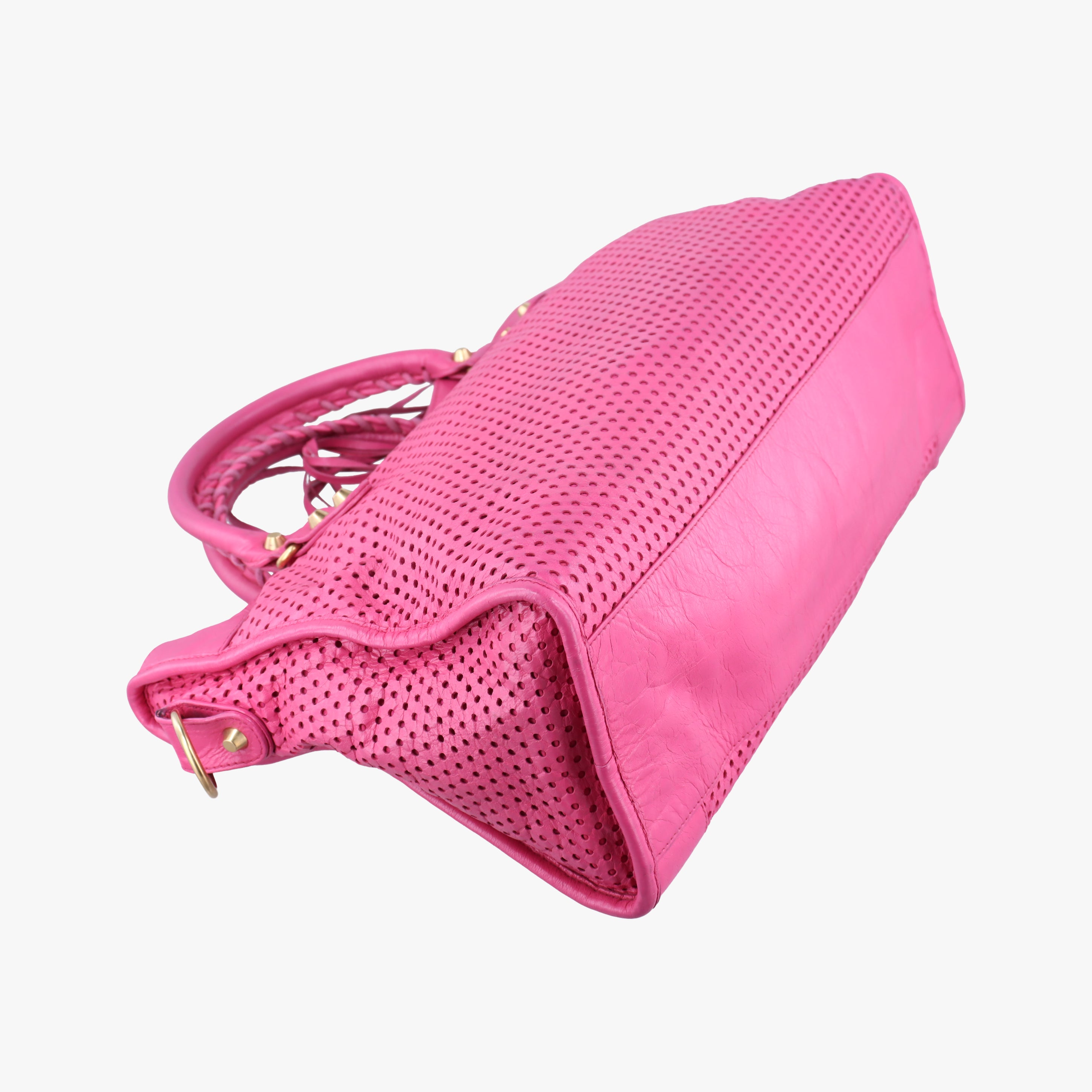 Secondhand Balenciaga Classic City Pink leather  shoulderbag | stylenewstar