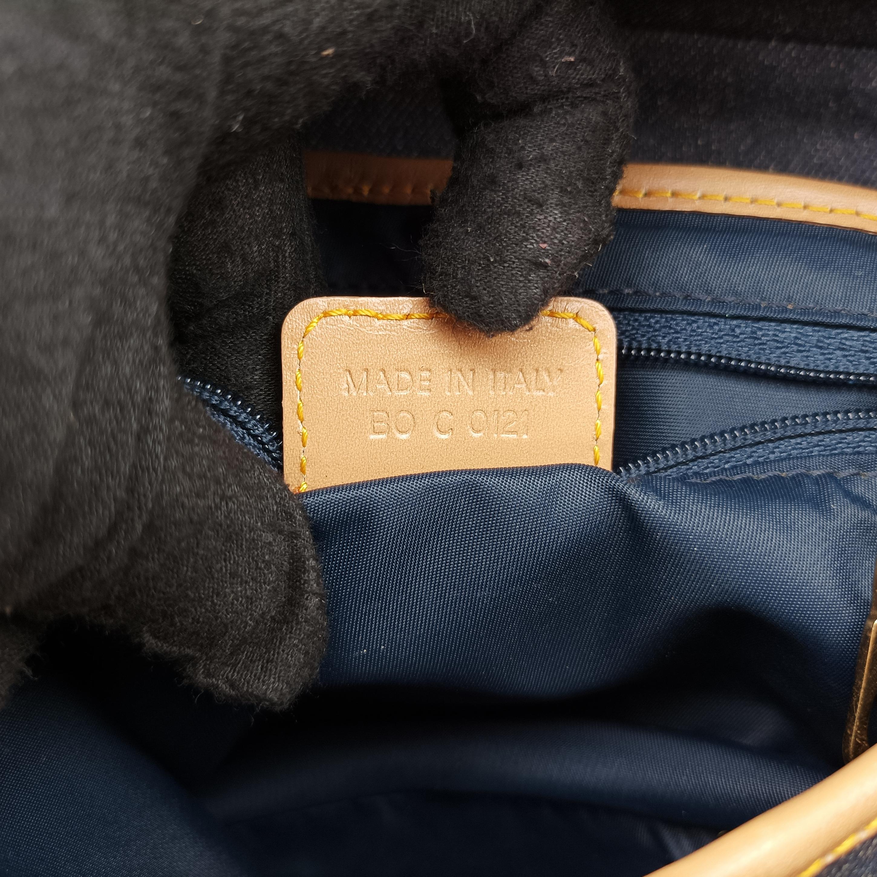 Vintage Christian Dior Saddlebags Blue Denim  handbag | stylenewstar