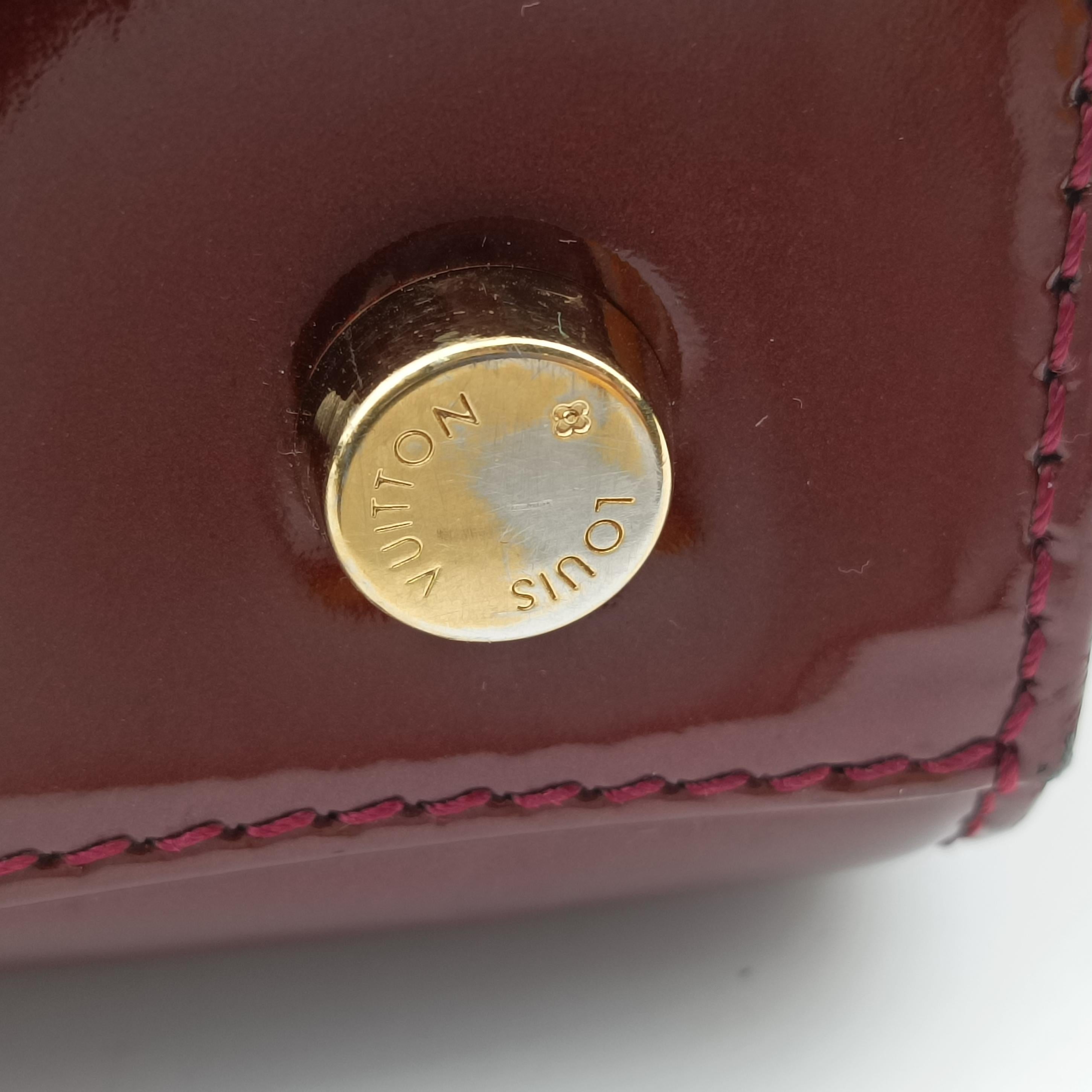 Vintage Louis Vuitton Brea MM Amarante Vernis M91619 shoulderbag | stylenewstar