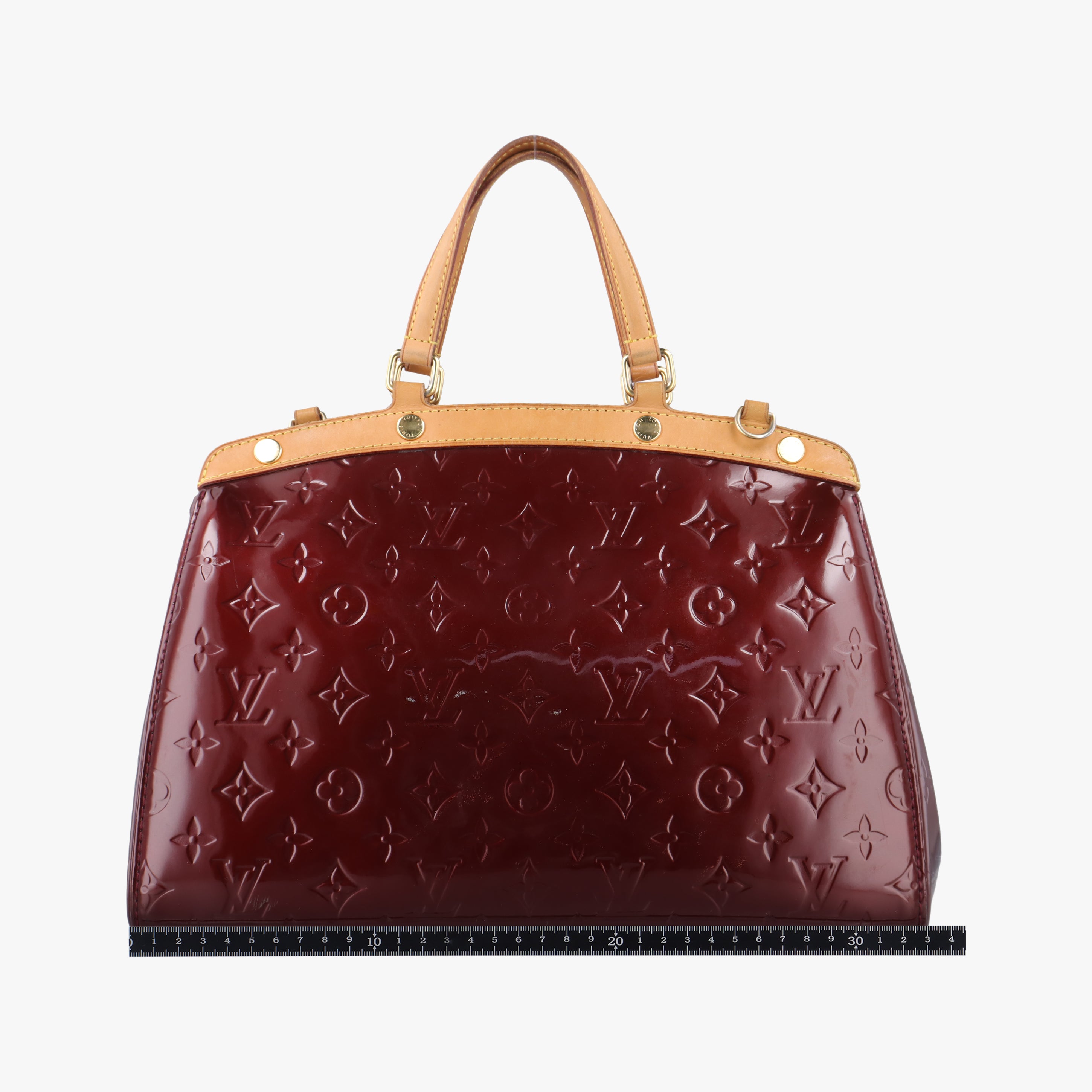 Vintage Louis Vuitton Brea MM Amarante Vernis M91619 shoulderbag | stylenewstar