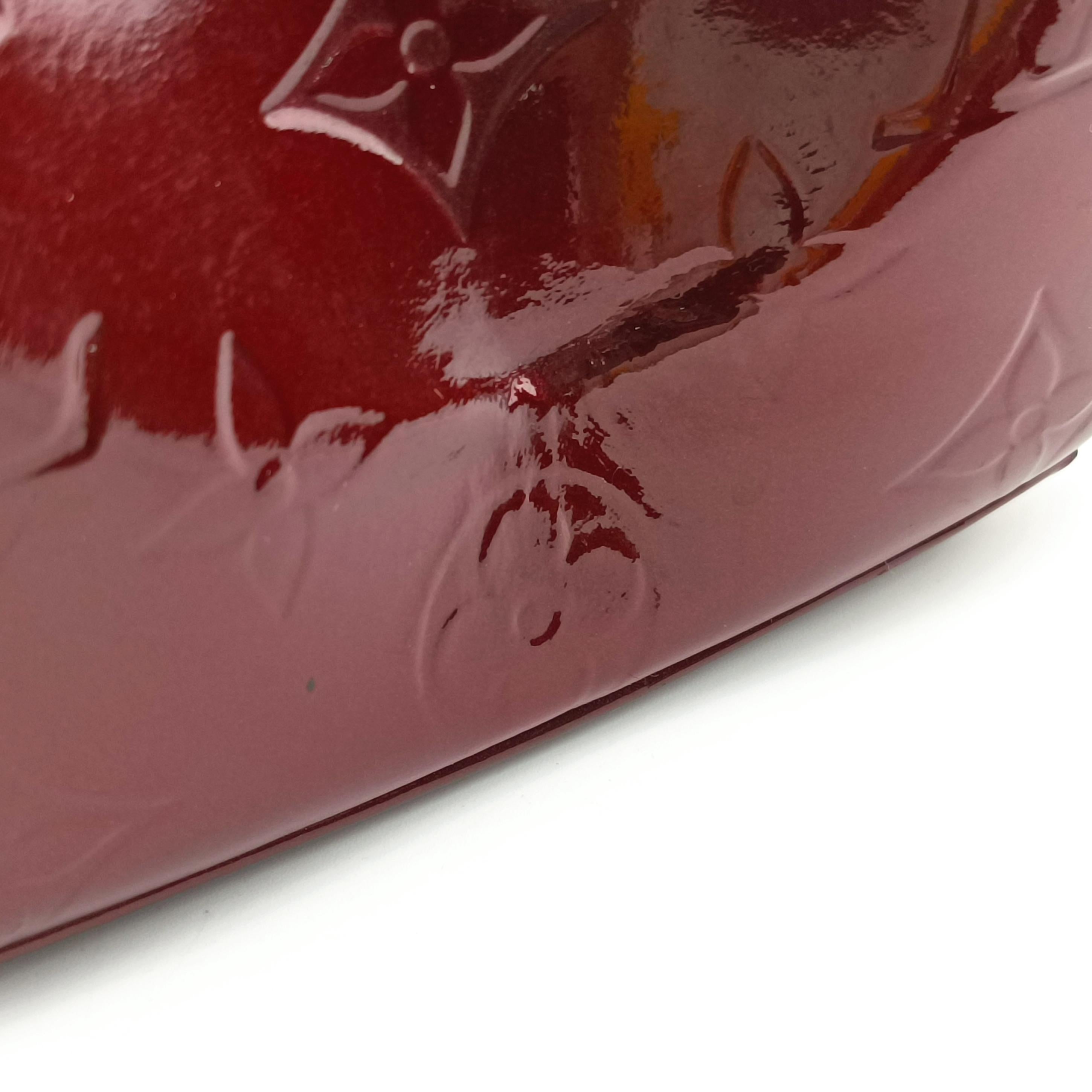 Vintage Louis Vuitton Brea MM Amarante Vernis M91619 shoulderbag | stylenewstar