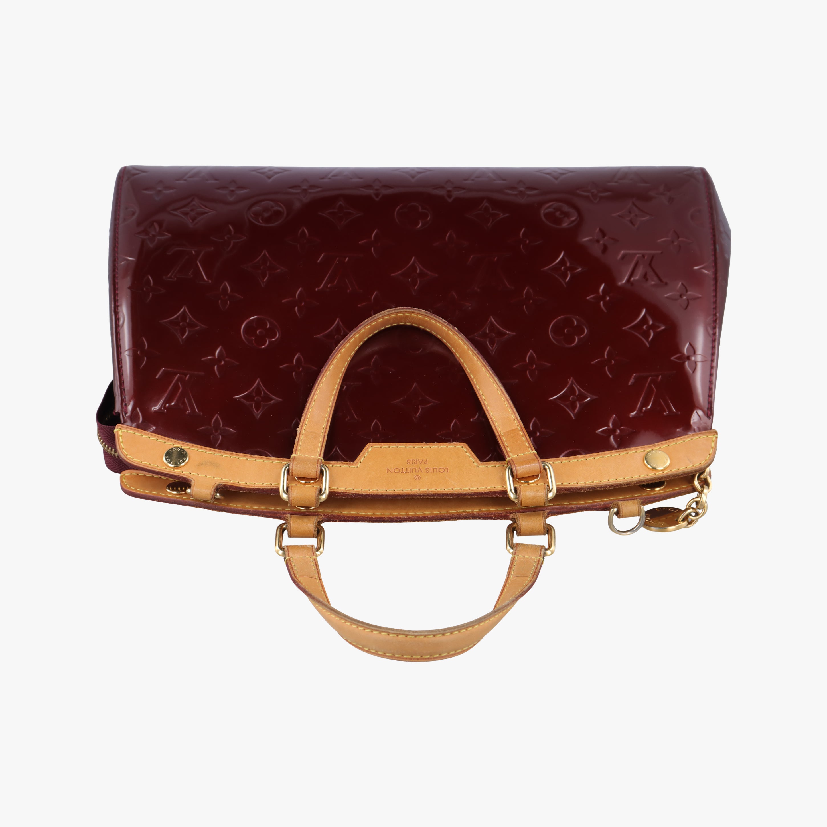 Vintage Louis Vuitton Brea MM Amarante Vernis M91619 shoulderbag | stylenewstar