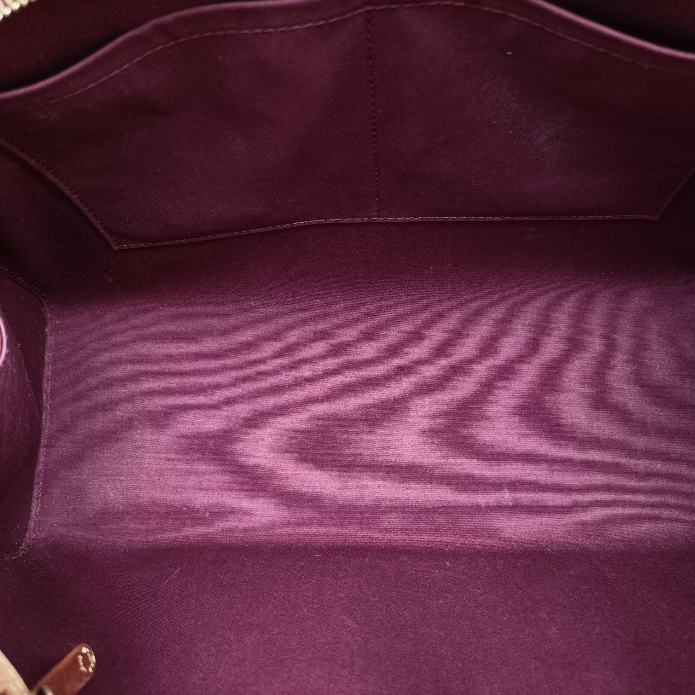 Vintage Louis Vuitton Brea MM Amarante Vernis M91619 shoulderbag | stylenewstar