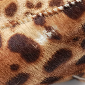 Pre-owned Fendi Big Mamma Forever Flap Multicolour ponyhair 8BR638 shoulderbag | stylenewstar