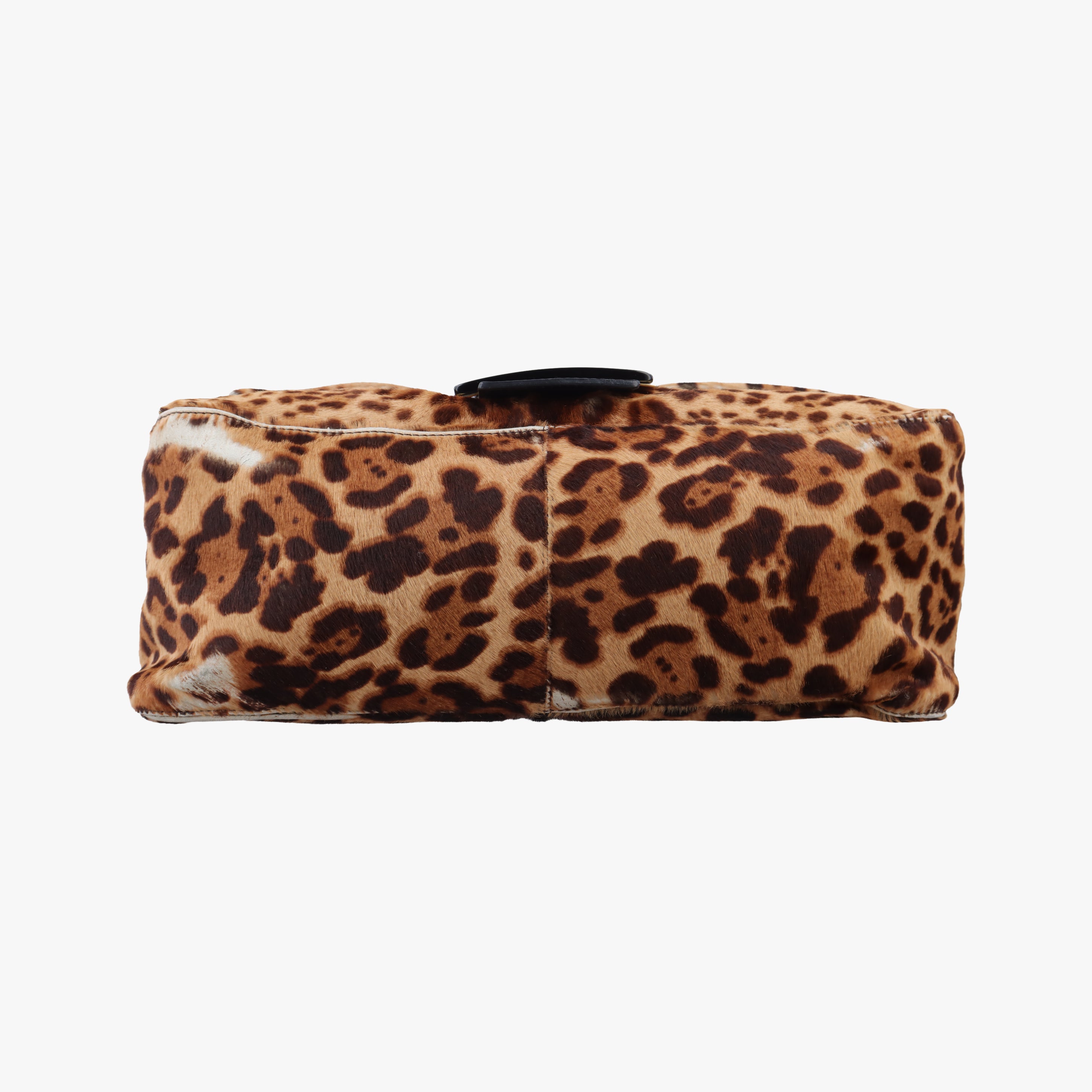 Pre-owned Fendi Big Mamma Forever Flap Multicolour ponyhair 8BR638 shoulderbag | stylenewstar