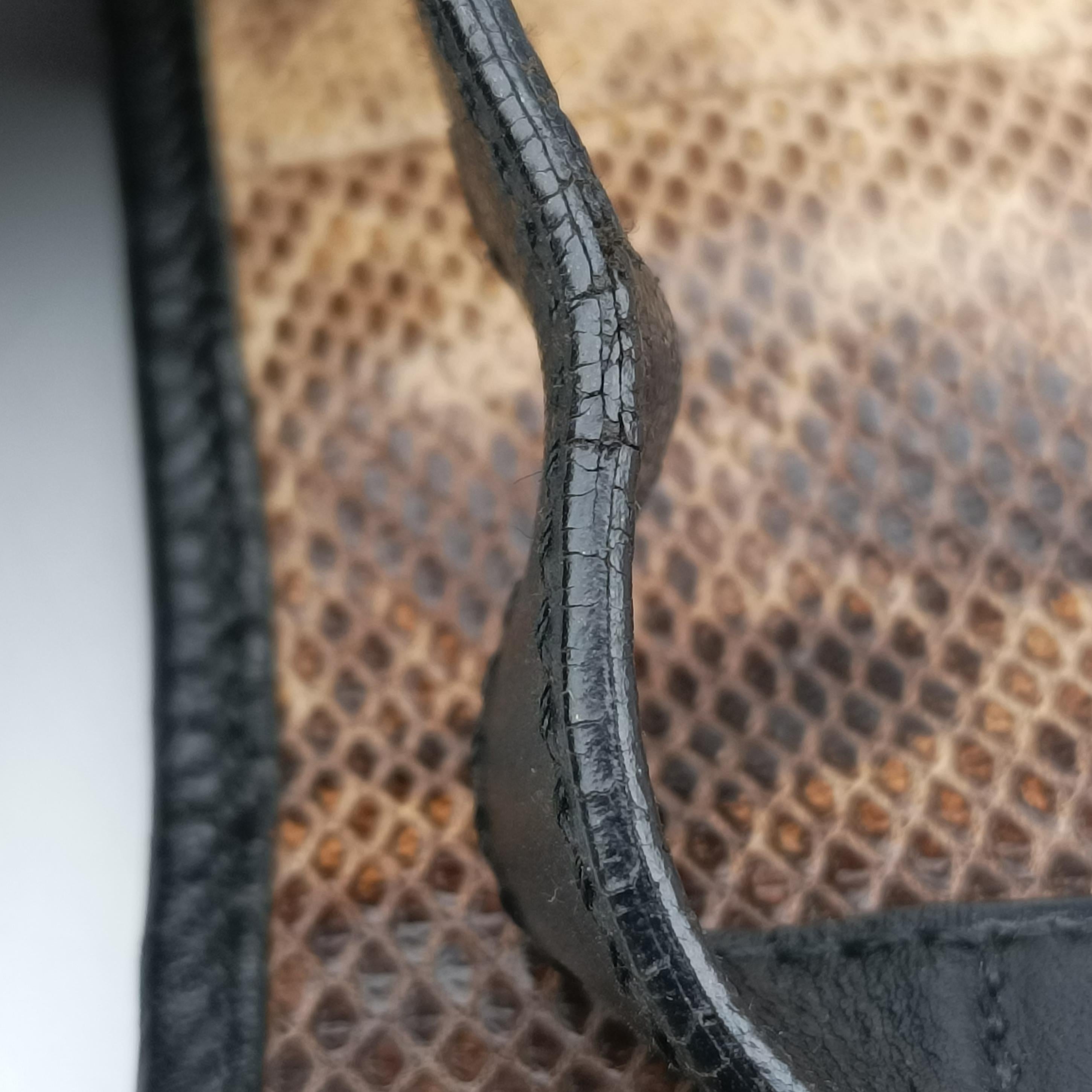 Pre-owned Gucci Jackie Brown×black×Multicolour Leather 001.33 handbag | stylenewstar