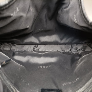Pre-owned Gucci Jackie Brown×black×Multicolour Leather 001.33 handbag | stylenewstar