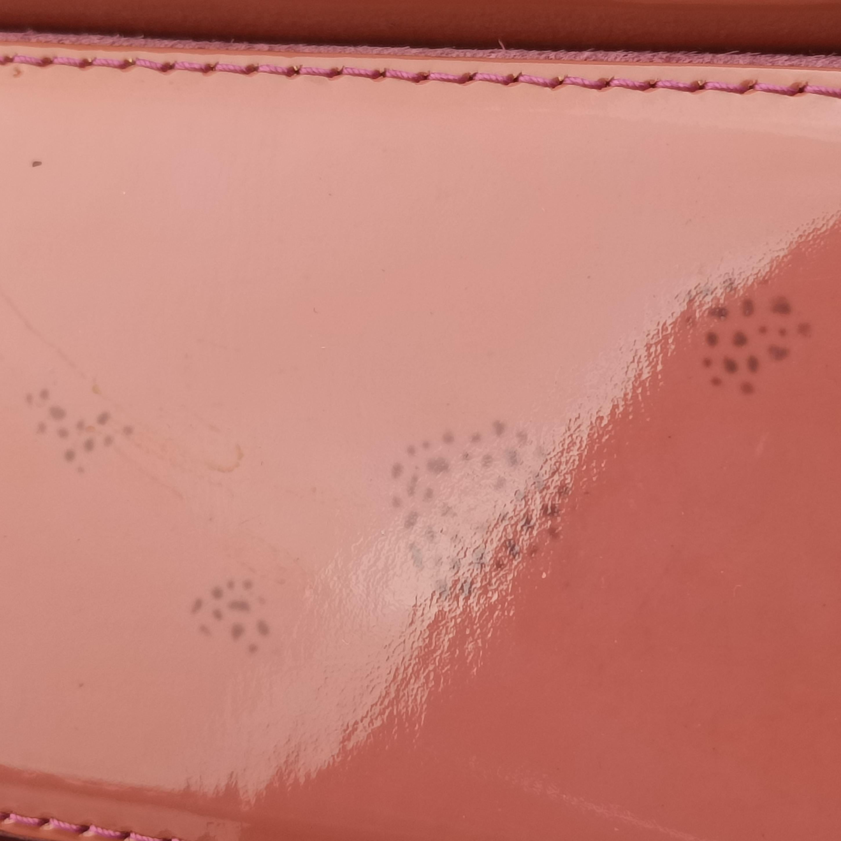 Pre-owned Gucci New Bamboo Orange Patent 254884 handbag | stylenewstar