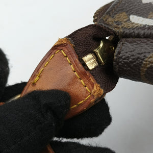 Secondhand Louis Vuitton Monogram Graffiti Pochette Accessoires Brown×Argent Monogram Graffiti M92192 handbag | stylenewstar